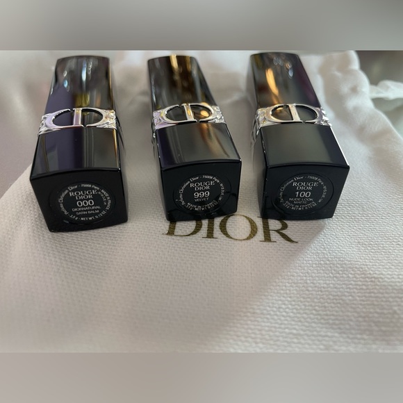 Dior lipsticks and drawstring bag - Picture 4 of 12